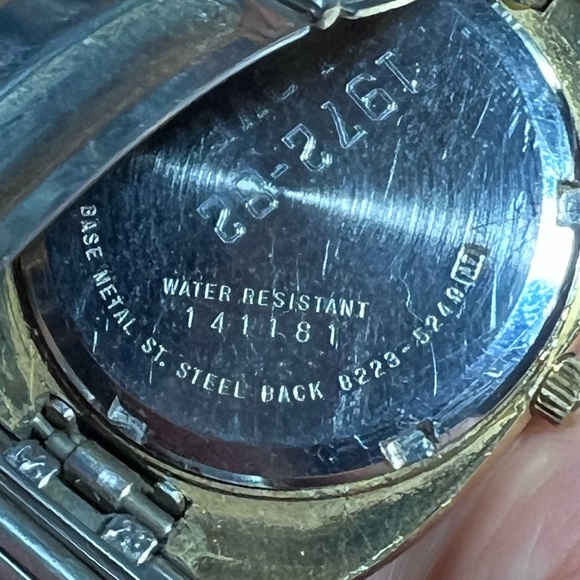 Vintage Gold Seiko Watch 1970s Men’s Clasp Water Resistant - Picture 5 of 5